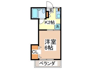 メゾンⅢの物件間取画像